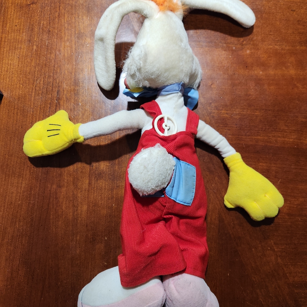 Vintage Roger Rabbit Pull String Plush - image 2